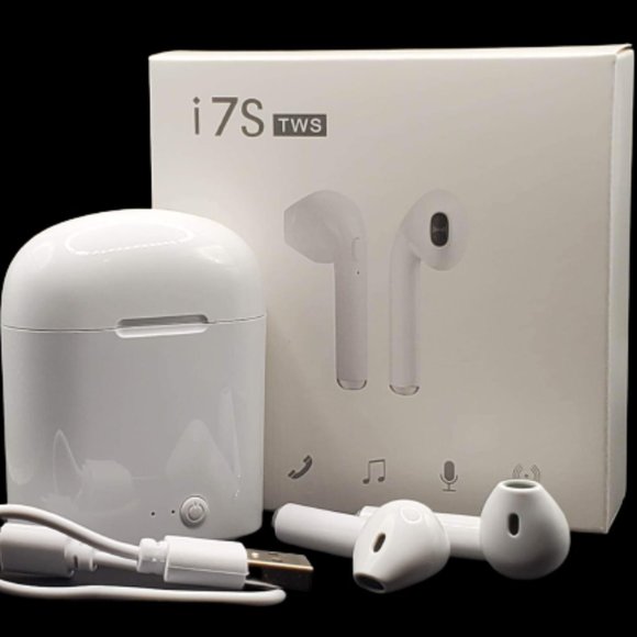Mini Earbuds with HD Microphone, Stereo Headset - Picture 1 of 10